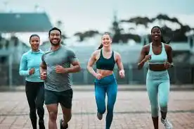 Achieving the Perfect Tone: How Often Should You Exercise for Results? 3 image of man and 3 women doing cardio exercise Stowmarket to help tone and remove fat from the body.